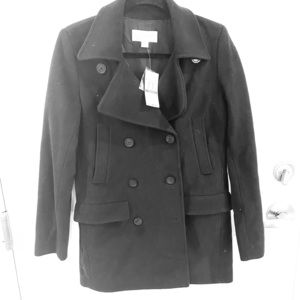 Michael Kors pea coat, never worn, navy blue